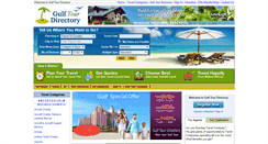 Desktop Screenshot of gulftourdirectory.com